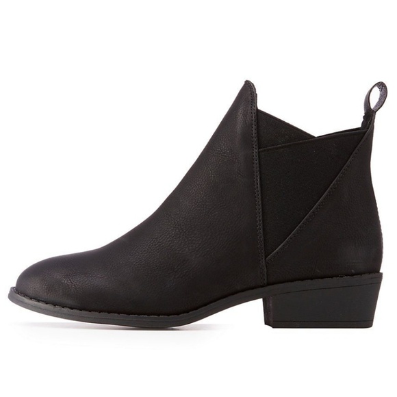 Charlotte Russe Shoes - Charlotte Russe Black Ankle Boots